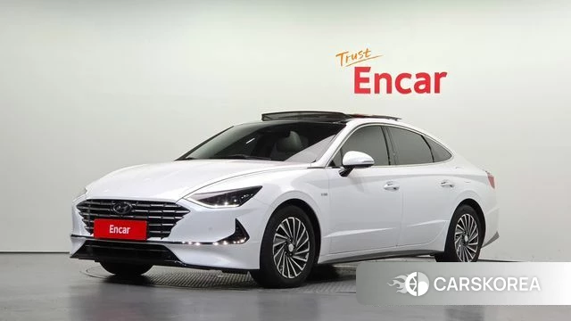 Hyundai Sonata Hybrid (DN8) 2019 Белый из Кореи