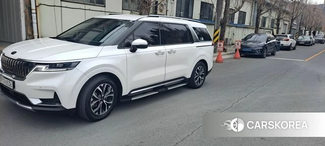 Kia Carnival 4th generation 2021 Белый из Кореи