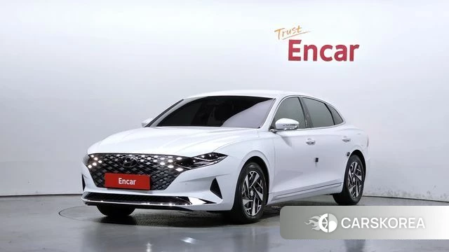 Hyundai The New Grandeur IG Hybrid 2020 Белый из Кореи