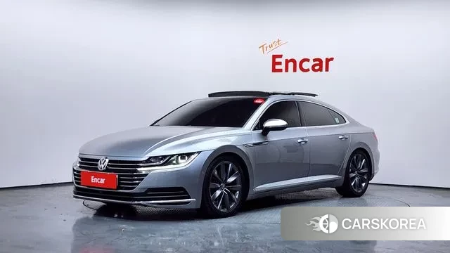 Volkswagen Arteon 2020 Серебристо-серый из Кореи