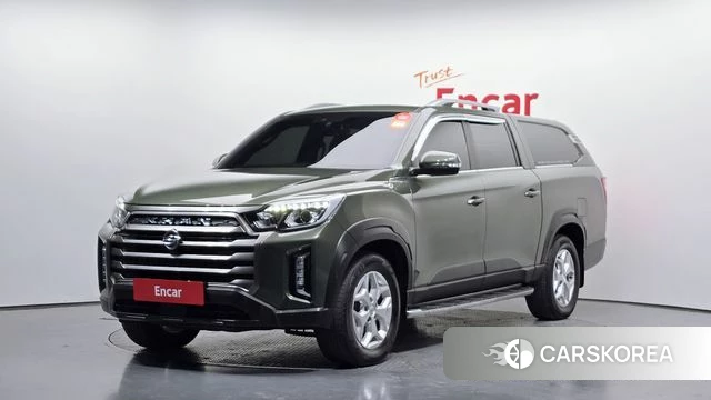 Ssangyong The New Rexton Sports Cannes 2021 Темно-зеленый из Кореи