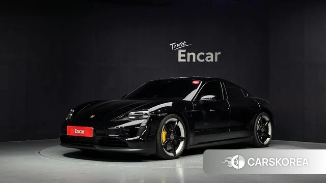 Porsche Taycan 2022 Черный из Кореи