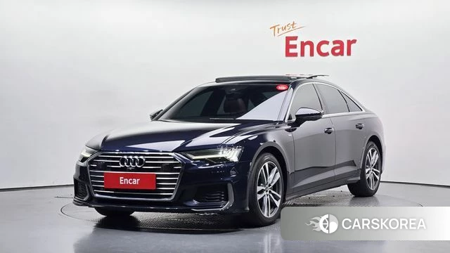 Audi A6 (C8) 2023 Синий из Кореи