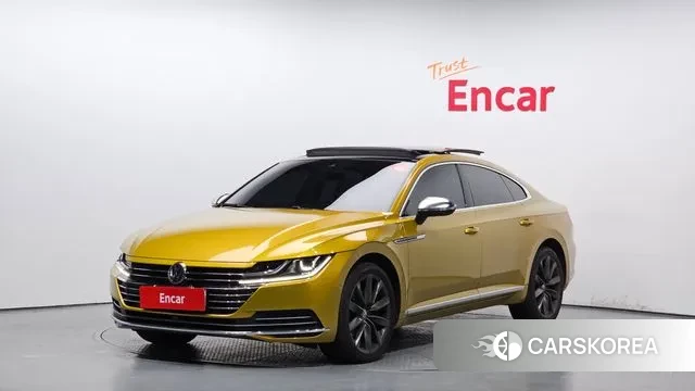 Volkswagen Arteon 2020 Желтый из Кореи