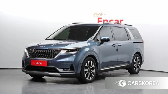 Kia Carnival 4th generation 2021 Синий из Кореи