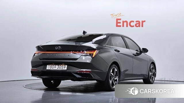 Hyundai Avante (CN7) 2020 Серый из Кореи