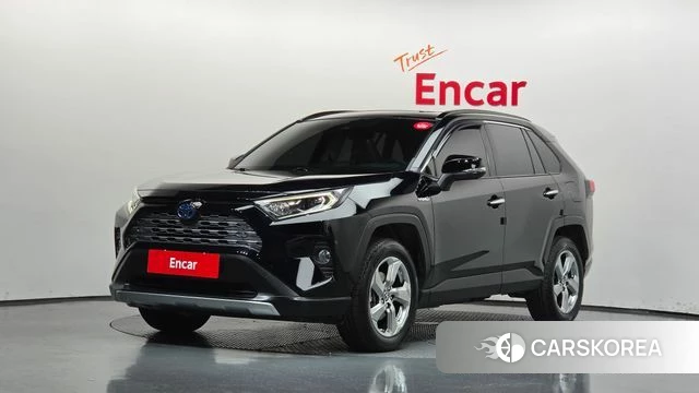 Toyota RAV4 5th Generation 2021 Черный из Кореи
