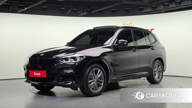 BMW X3 (G01) 2019 Черный из Кореи