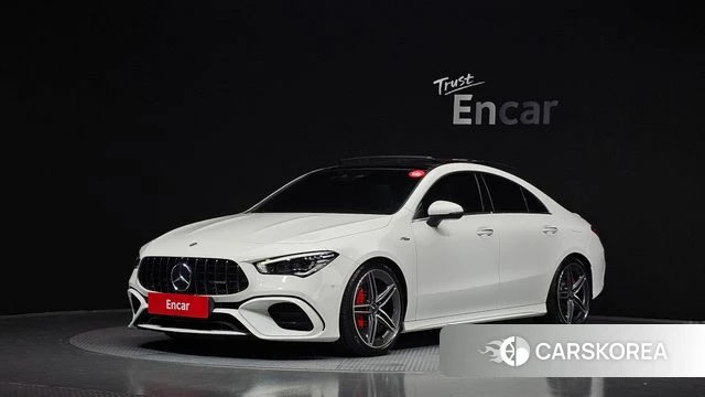 Mercedes-Benz CLA-Class C118 2021 Белый из Кореи