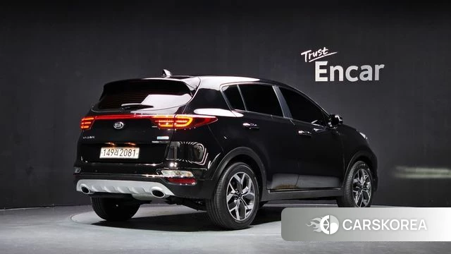 Kia Sportage The Bold 2019 Черный из Кореи