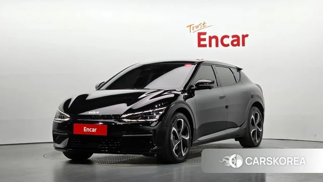 Kia EV6 2021 Черный из Кореи