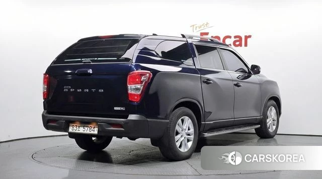 Ssangyong Rexton Sports 2019 Синий из Кореи