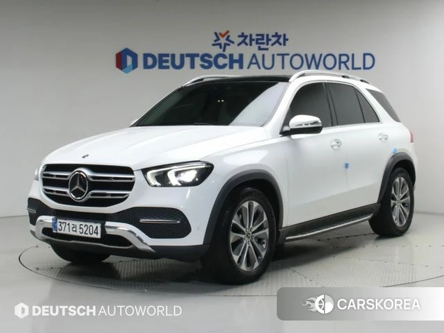 Mercedes-Benz GLE-Class W167 2021 Белый из Кореи