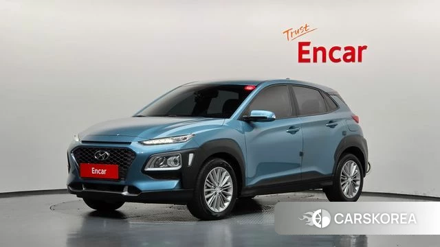 Hyundai Kona 2019 Небесно-голубой из Кореи