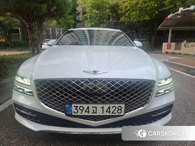 Genesis G80 (RG3) 2022 Белый из Кореи