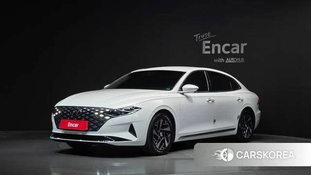 Hyundai The New Grandeur IG Hybrid 2022 Белый из Кореи