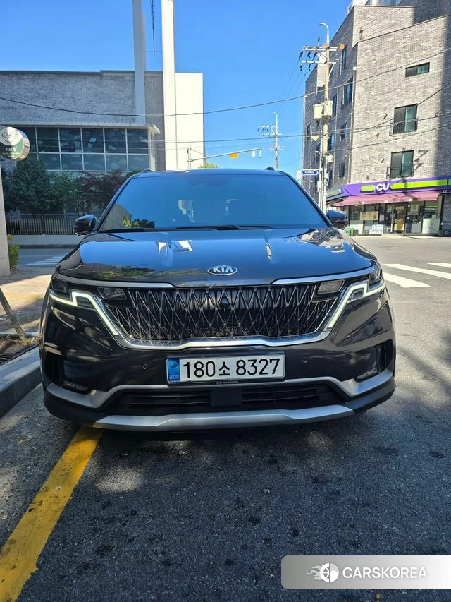 Kia Carnival 4th generation 2020 Серый из Кореи