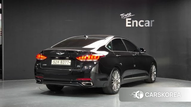 Genesis G80 2018 Черный из Кореи