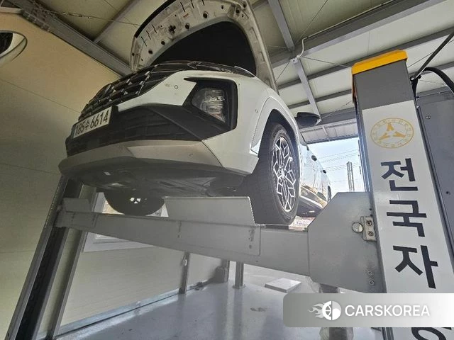 Hyundai Tucson Hybrid (NX4) 2023 Белый из Кореи