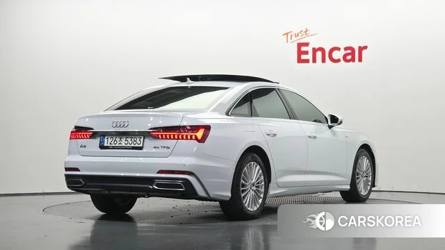 Audi A6 (C8) 2020 Белый из Кореи