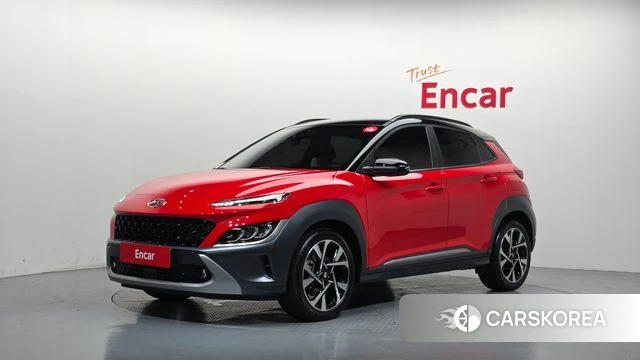 Hyundai The New Kona 2022 Красный из Кореи