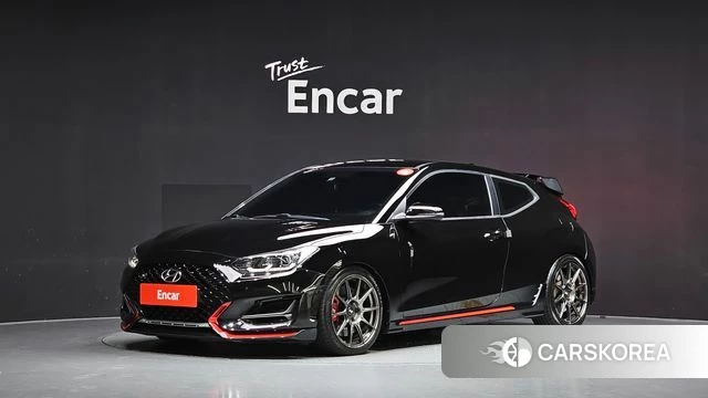 Hyundai Veloster (JS) 2018 Черный из Кореи