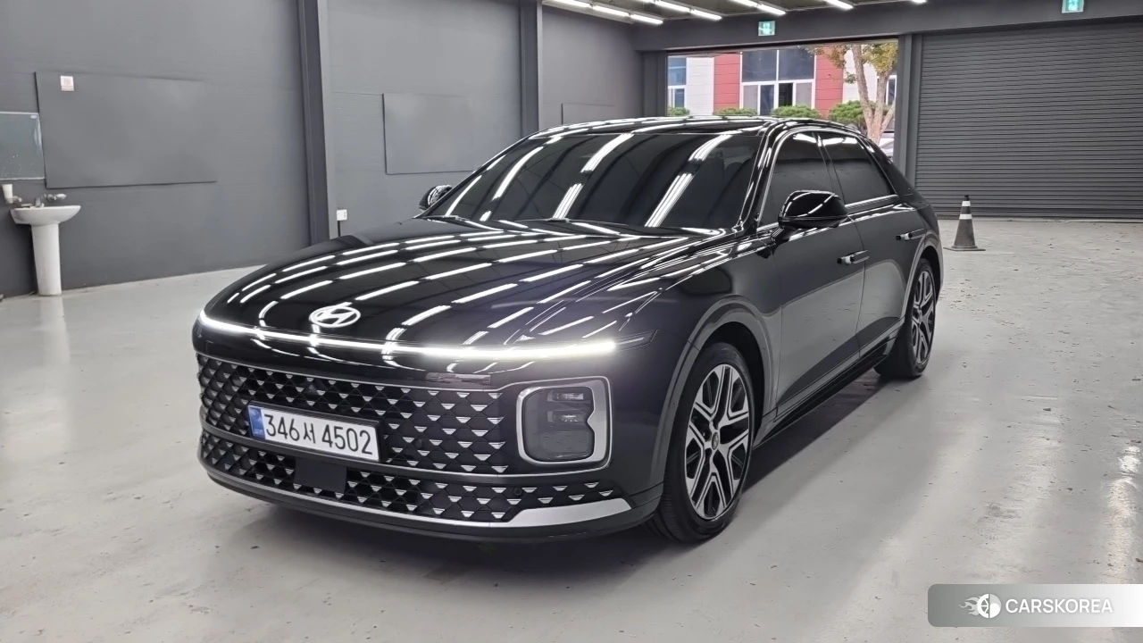 Hyundai Grandeur (GN7) 2023 Черный из Кореи