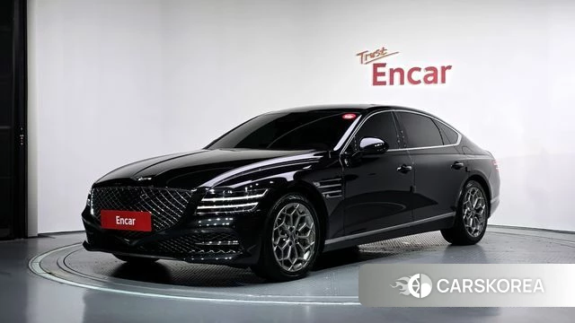 Genesis G80 (RG3) 2021 Черный из Кореи