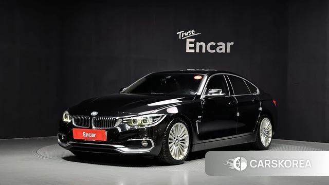 BMW 4 Series (F32) 2018 Черный из Кореи