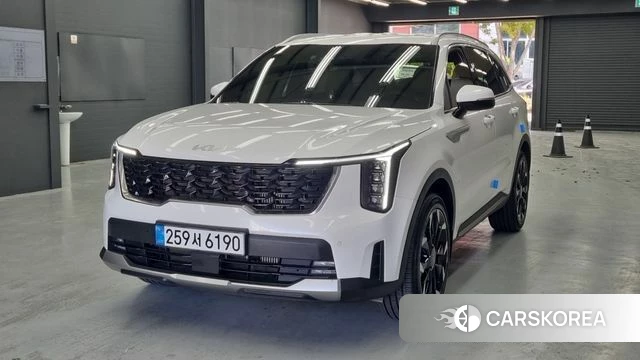 Kia The New Sorento 4th Generation 2025 Белый из Кореи