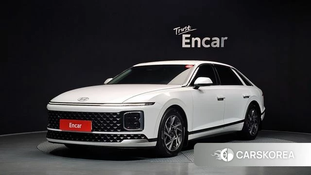 Hyundai Grandeur (GN7) 2024 Белый из Кореи
