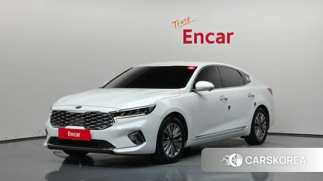 Kia K7 Premier Hybrid 2021 Белый из Кореи