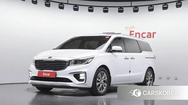 Kia The New Carnival 2018 Белый из Кореи