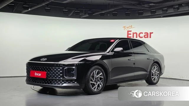 Hyundai Grandeur (GN7) 2023 Черный из Кореи