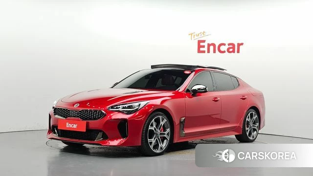 Kia Stinger 2020 Красный из Кореи