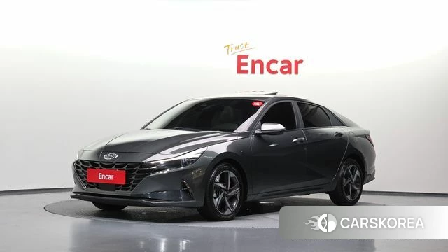 Hyundai Avante (CN7) 2023 Серый из Кореи