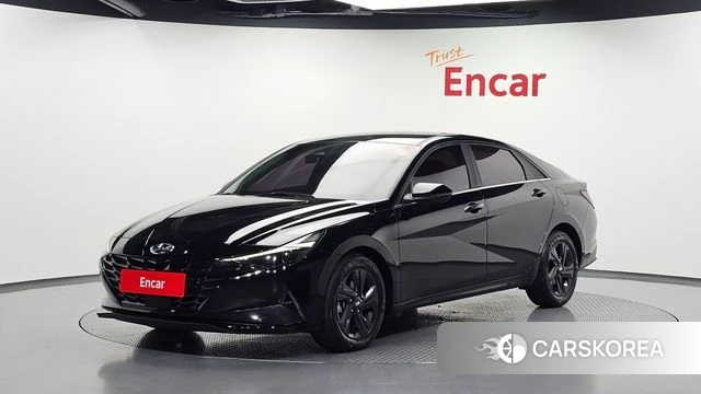 Hyundai Avante (CN7) 2020 Черный из Кореи