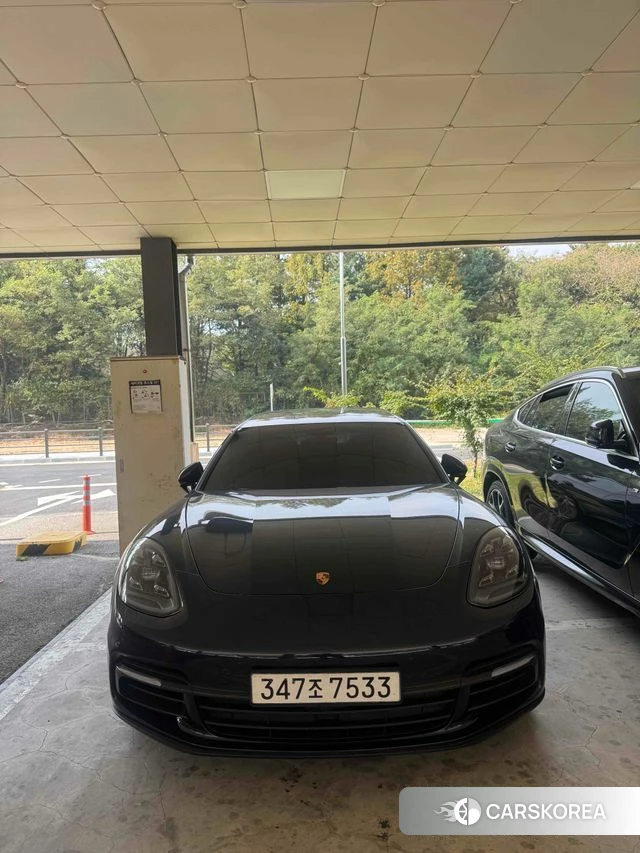 Porsche Panamera (971) 2020 Синий из Кореи