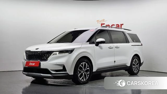 Kia Carnival 4th generation 2021 Белый из Кореи