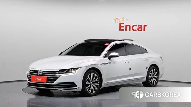 Volkswagen Arteon 2019 Белый из Кореи