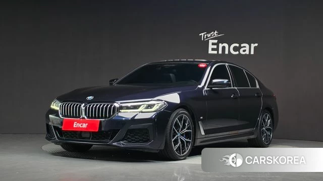 BMW 5 Series (G30) 2022 Черный из Кореи