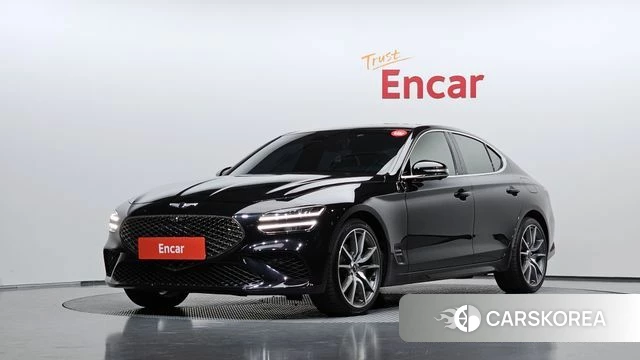 Genesis The New G70 2021 Черный из Кореи