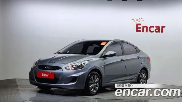 Hyundai Accent (New type) 2018 Серебристо-серый из Кореи