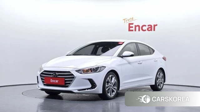 Hyundai Avante AD 2018 Белый из Кореи