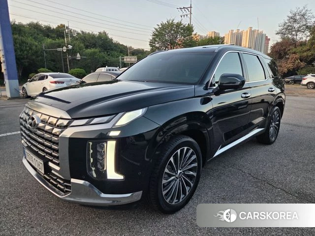 Hyundai The New Palisade 2024 Темно-зеленый из Кореи