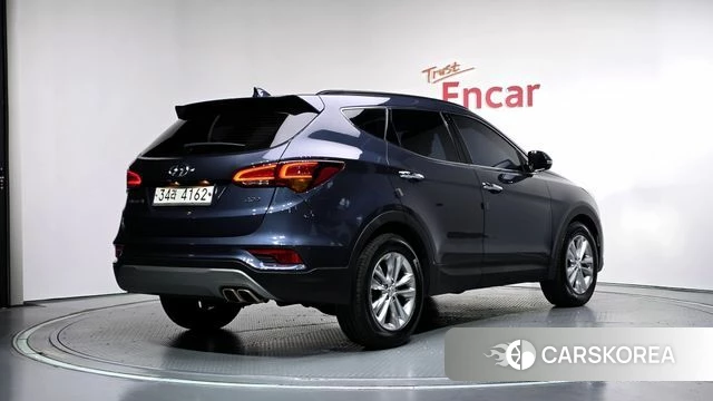 Hyundai Santa Fe The Prime 2018 Синий из Кореи