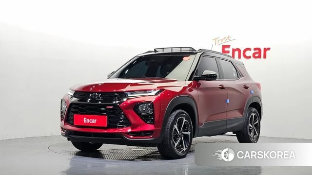 Chevrolet (GM Daewoo) Trailblazer 2022 Красный из Кореи