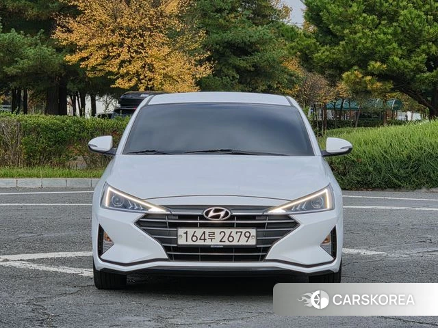 Hyundai The New Avante AD 2019 Белый из Кореи