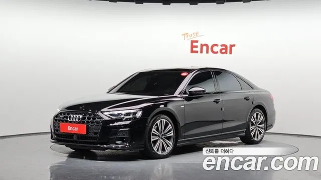 Audi A8 (D5) 2023 Черный из Кореи