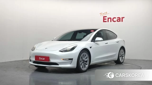 Tesla Model 3 2022 Белый из Кореи